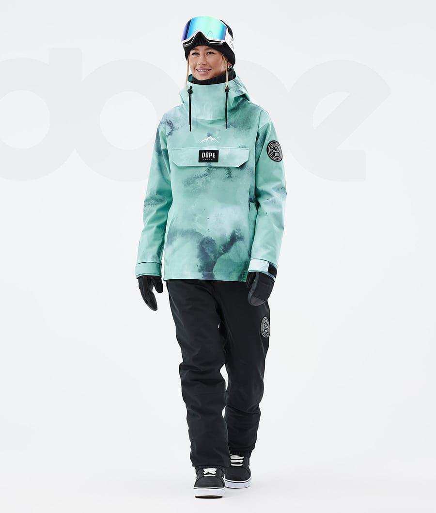 Green Women's Dope Blizzard W Snowboard Jackets | NZ_D2500