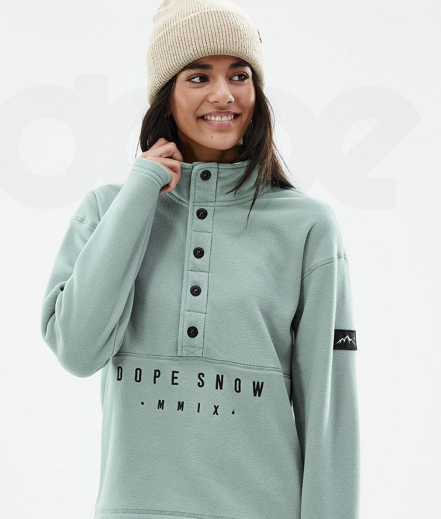 Green Women's Dope Comfy W Fleece | NZ_D2372