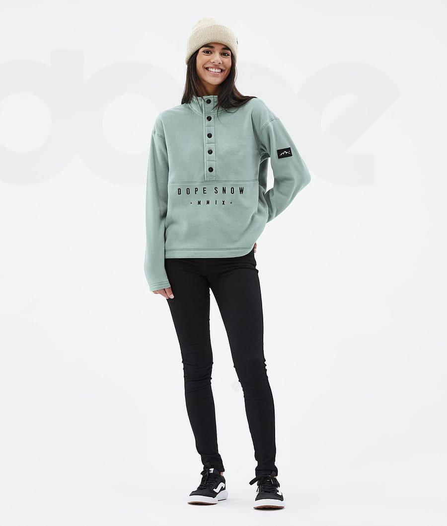 Green Women's Dope Comfy W Fleece | NZ_D2372