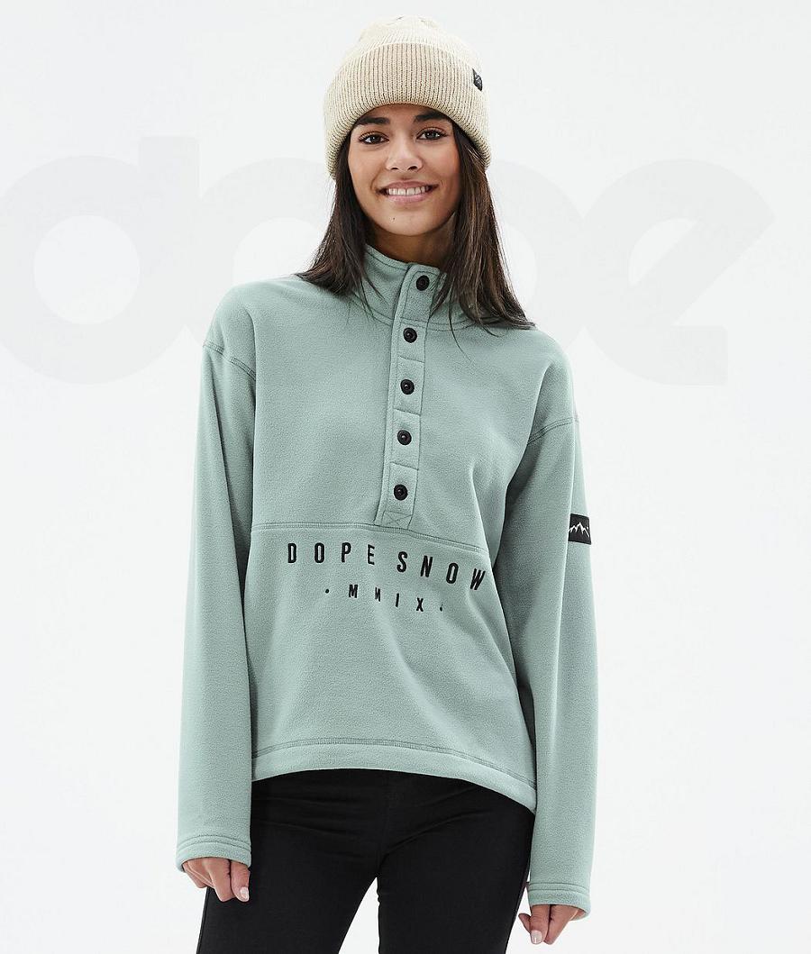 Green Women\'s Dope Comfy W Fleece | NZ_D2372