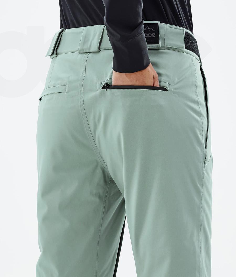Green Women's Dope Con W Ski Pants | NZ_D1205