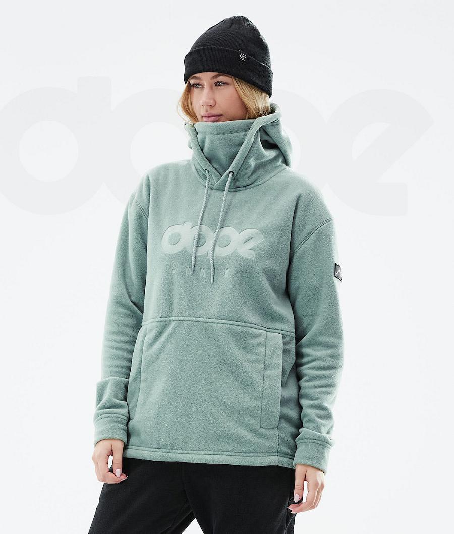 Green Women\'s Dope Cozy II W 2021 Fleece | NZ_D2237