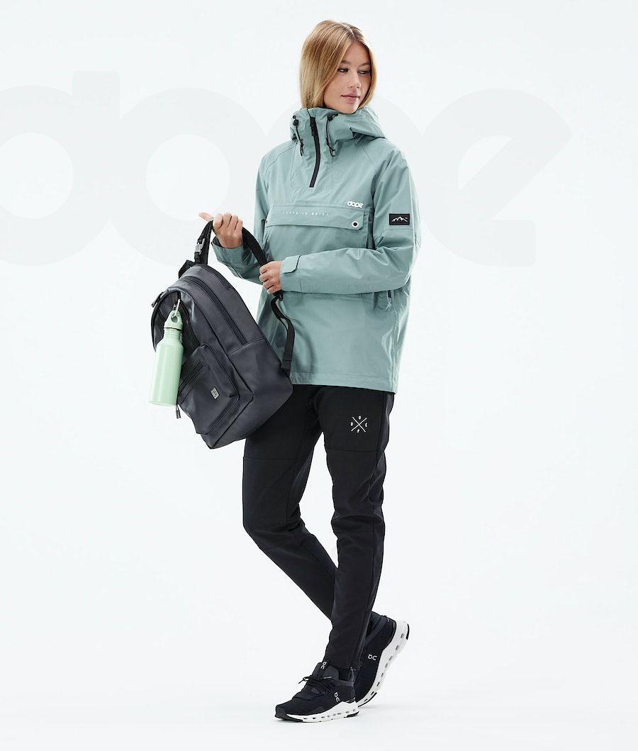 Green Women's Dope Hiker Light W Outdoor Jackets | NZ_D2204