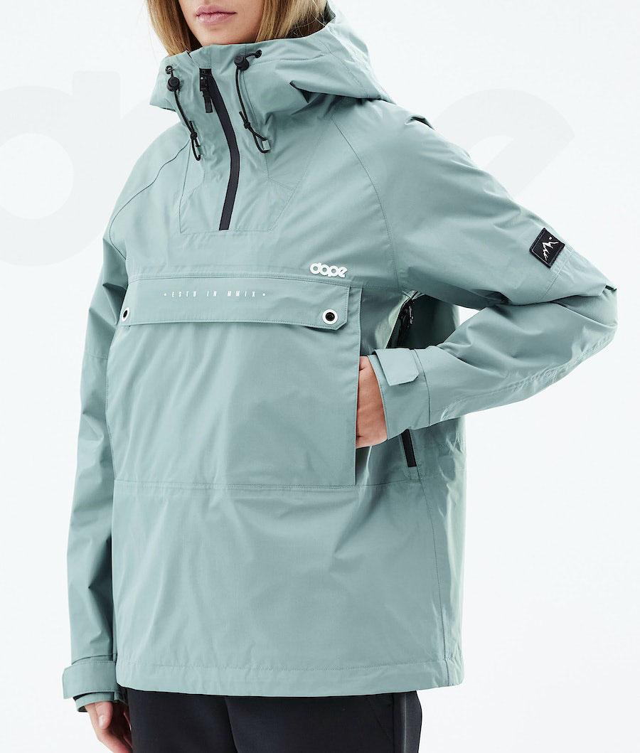 Green Women's Dope Hiker Light W Outdoor Jackets | NZ_D2204
