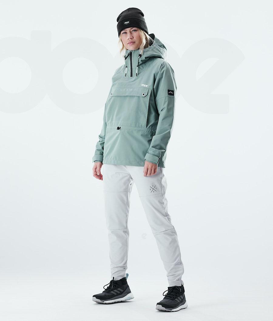 Green Women's Dope Hiker W Outdoor Jackets | NZ_D1812