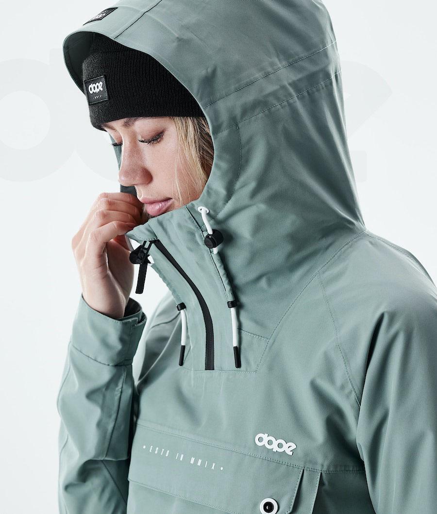 Green Women's Dope Hiker W Outdoor Jackets | NZ_D1812