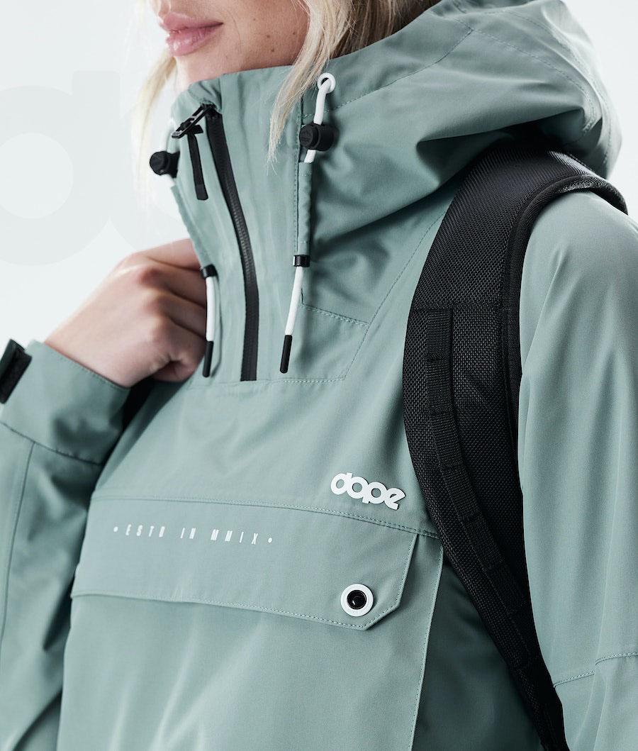 Green Women's Dope Hiker W Outdoor Jackets | NZ_D1812