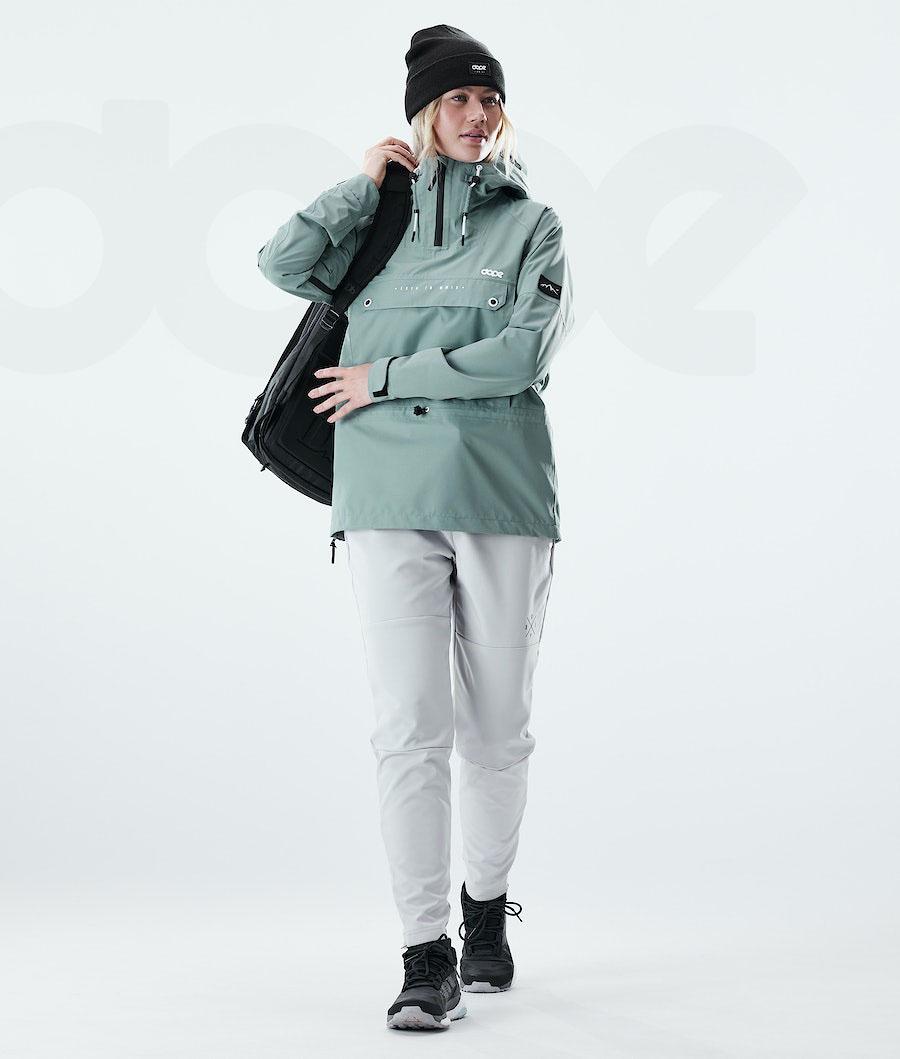 Green Women's Dope Hiker W Outdoor Jackets | NZ_D1812