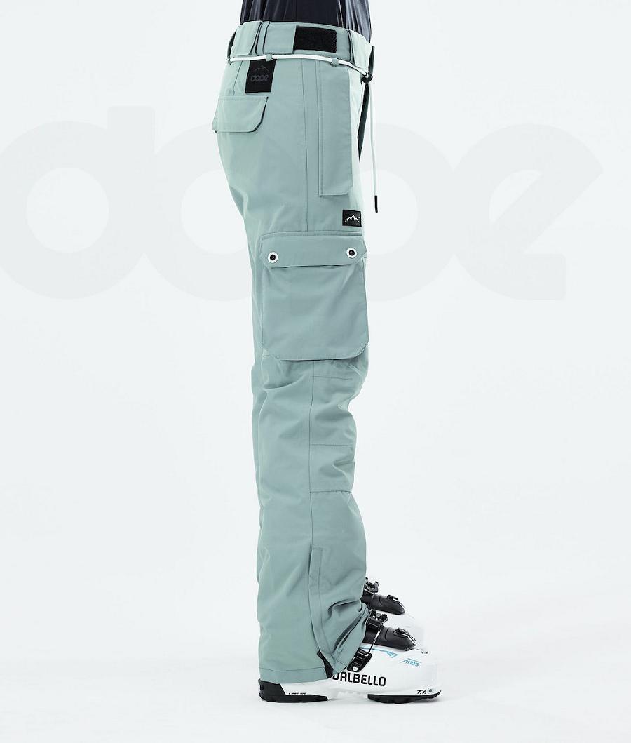 Green Women's Dope Iconic W 2021 Ski Pants | NZ_D1733