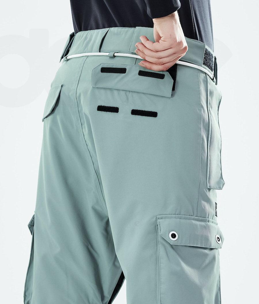 Green Women's Dope Iconic W 2021 Snowboard Pants | NZ_D1146