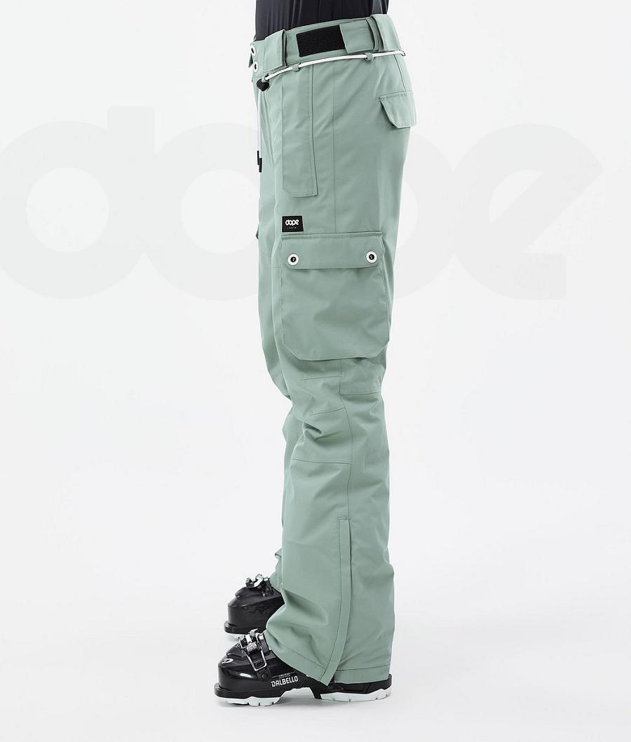 Green Women's Dope Iconic W Ski Pants | NZ_D1548