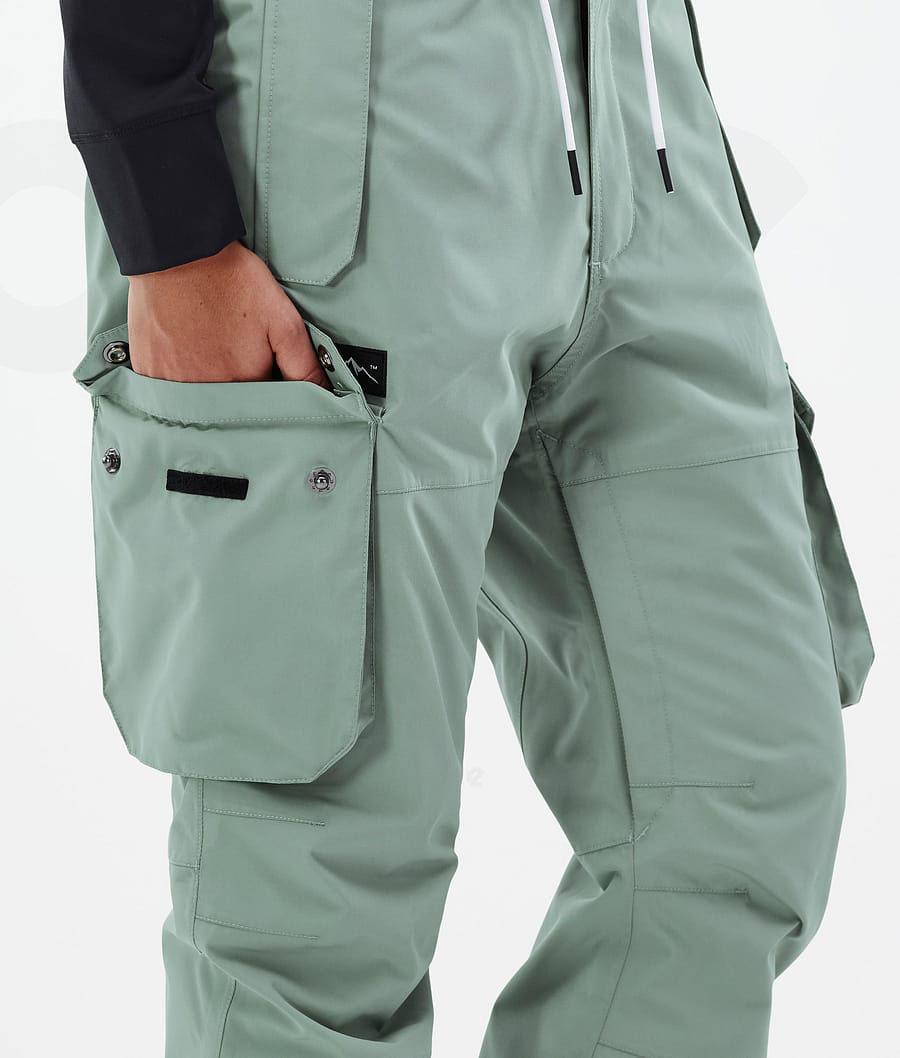 Green Women's Dope Iconic W Snowboard Pants | NZ_D2491