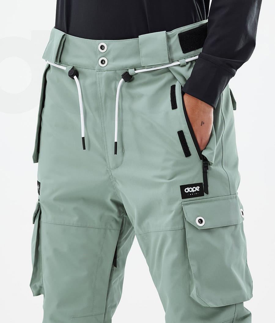 Green Women's Dope Iconic W Snowboard Pants | NZ_D2491