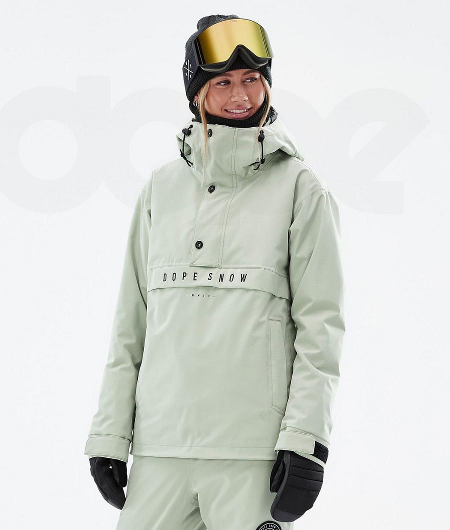 Green Women\'s Dope Legacy W Ski Jackets | NZ_D1711
