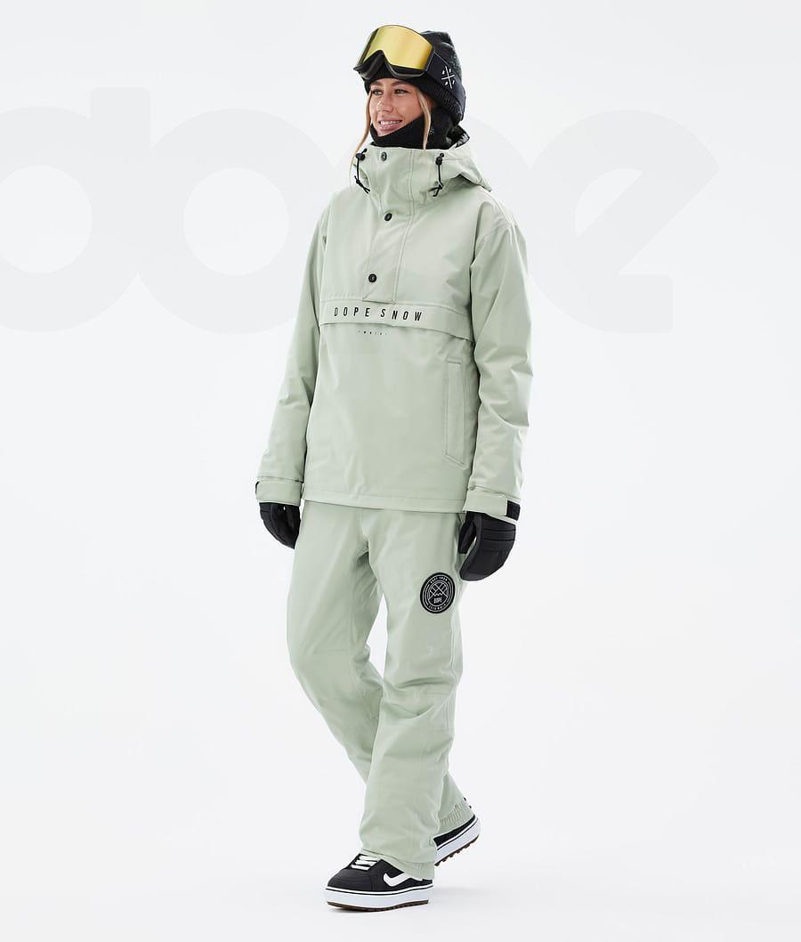 Green Women's Dope Legacy W Snowboard Jackets | NZ_D2132