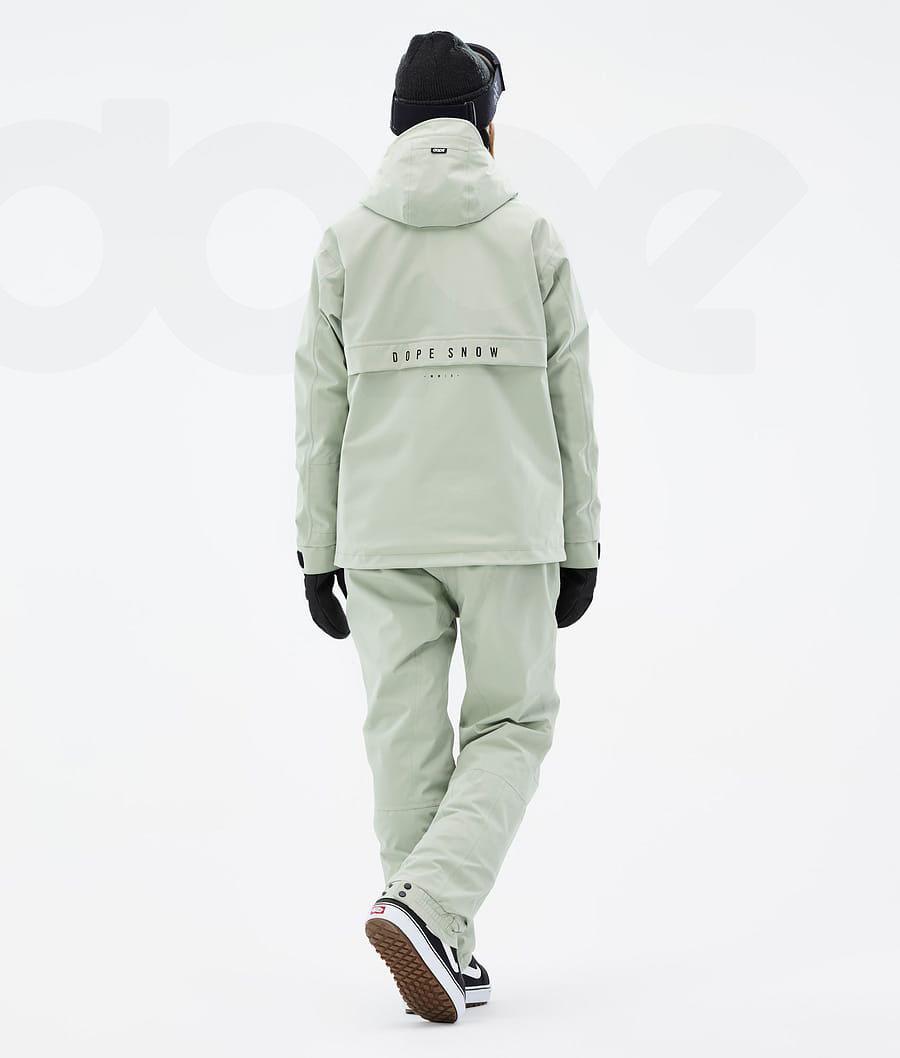 Green Women's Dope Legacy W Snowboard Jackets | NZ_D2132