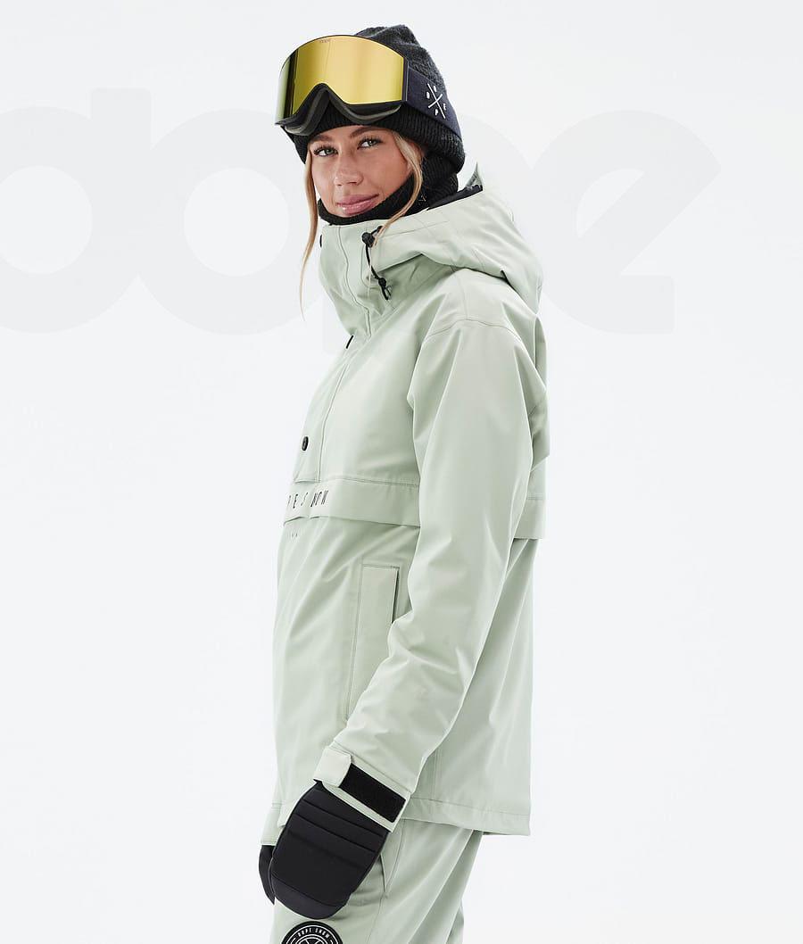 Green Women's Dope Legacy W Snowboard Jackets | NZ_D2132