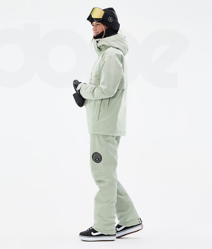Green Women's Dope Legacy W Snowboard Jackets | NZ_D2132