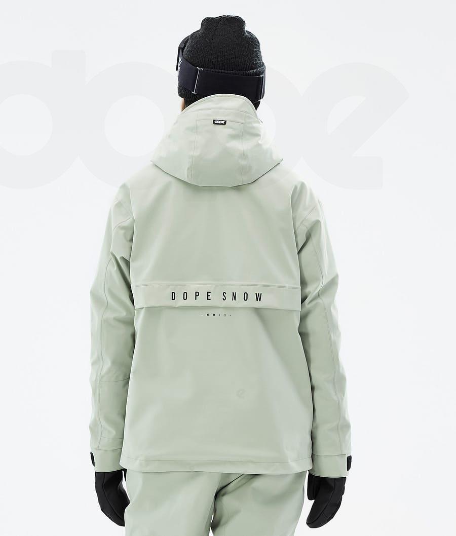 Green Women's Dope Legacy W Snowboard Jackets | NZ_D2132