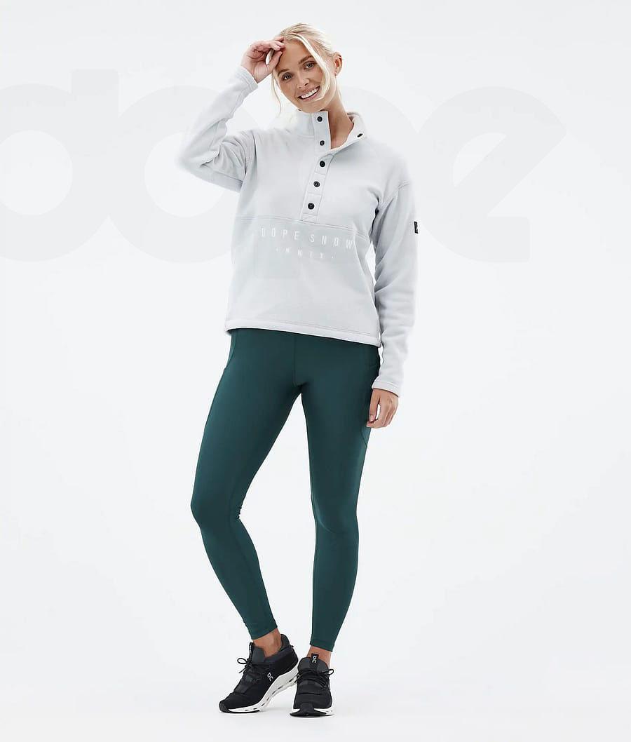 Green Women's Dope Lofty Tech Leggings | NZ_D1070