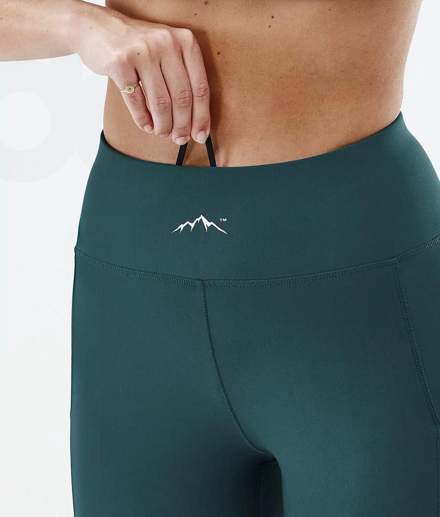 Green Women's Dope Lofty Tech Leggings | NZ_D1070