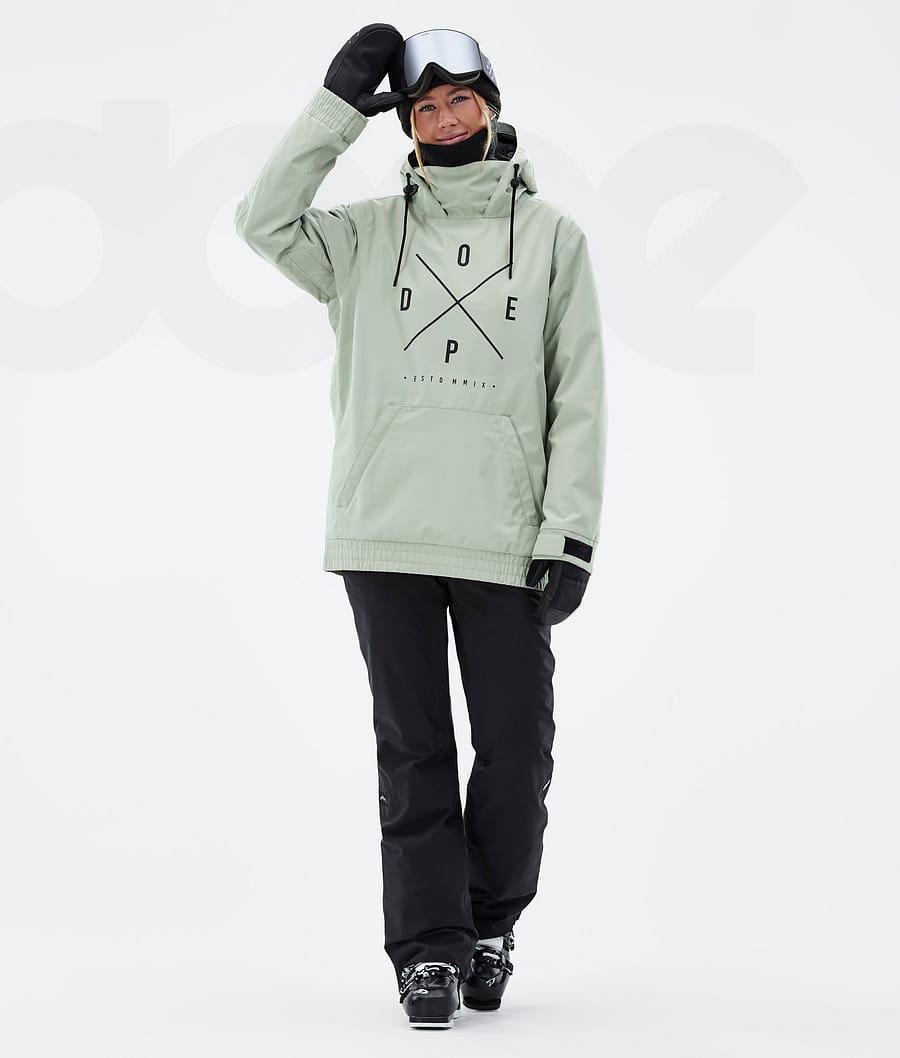 Green Women's Dope Migoo W Ski Jackets | NZ_D1431