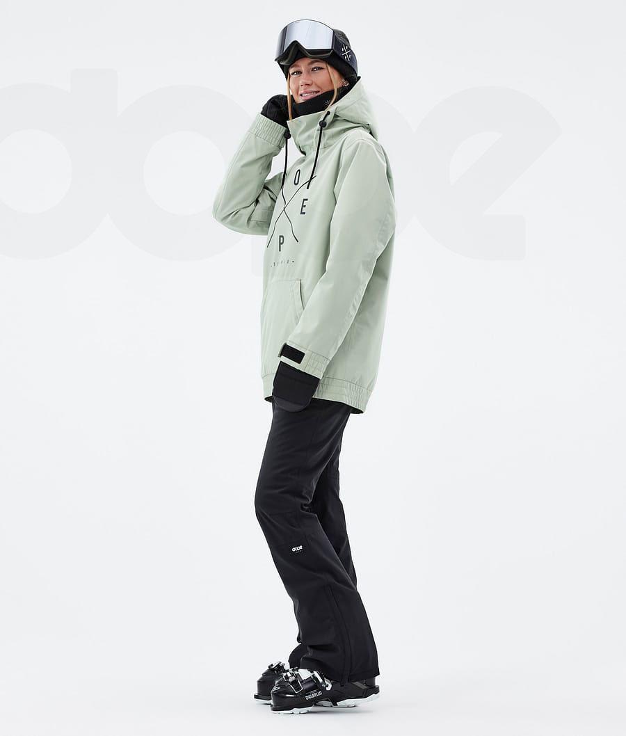 Green Women's Dope Migoo W Ski Jackets | NZ_D1431