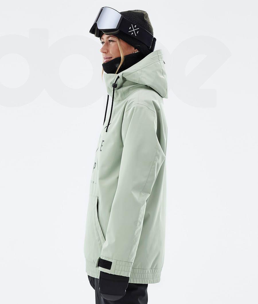 Green Women's Dope Migoo W Snowboard Jackets | NZ_D1625