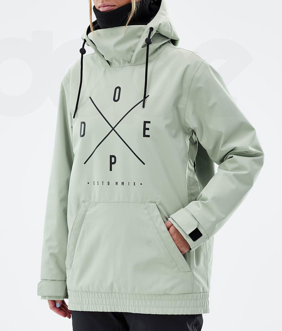 Green Women's Dope Migoo W Snowboard Jackets | NZ_D1625