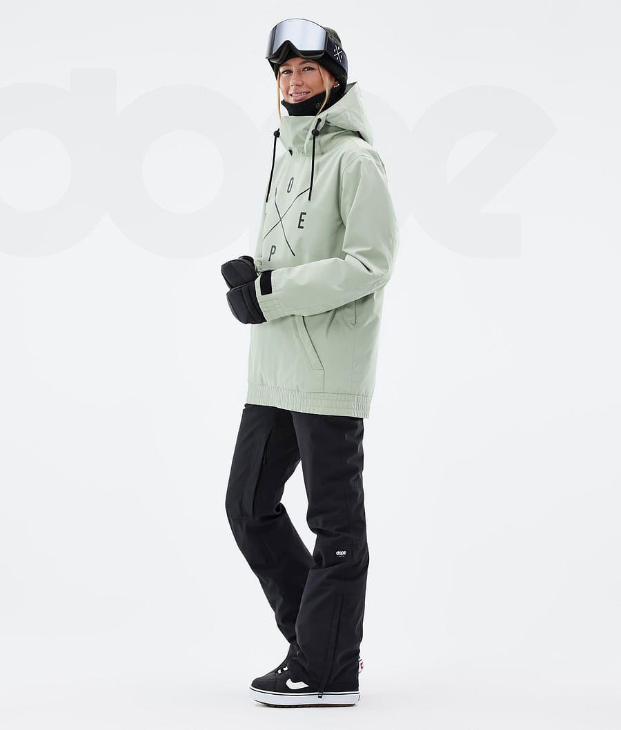 Green Women's Dope Migoo W Snowboard Jackets | NZ_D1625