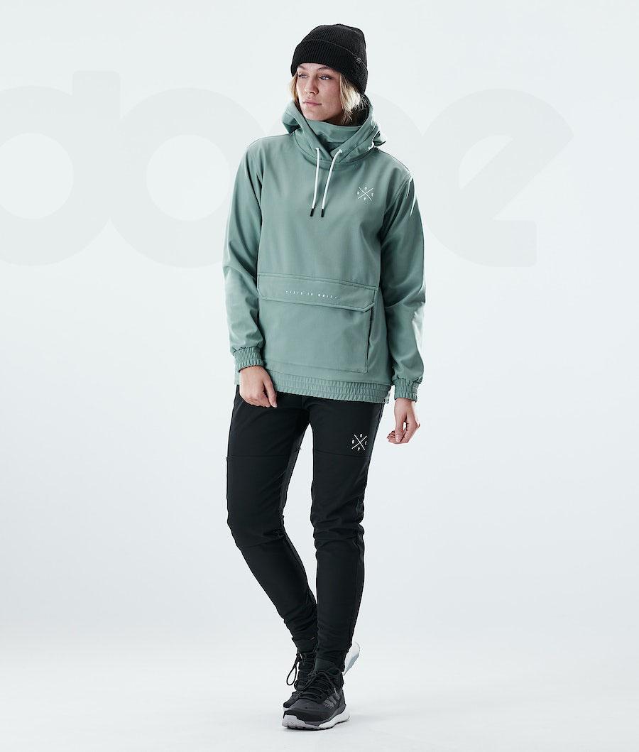 Green Women's Dope Nomad W Outdoor Jackets | NZ_D1262