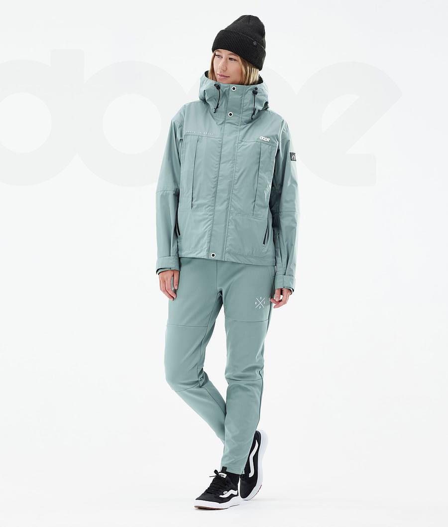Green Women's Dope Nomad W Outdoor Pants | NZ_D1409