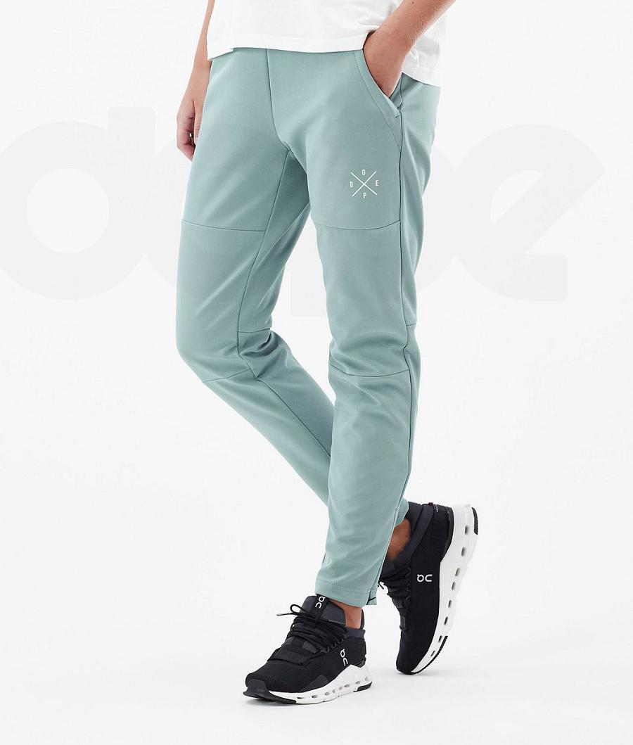 Green Women\'s Dope Nomad W Outdoor Pants | NZ_D1409