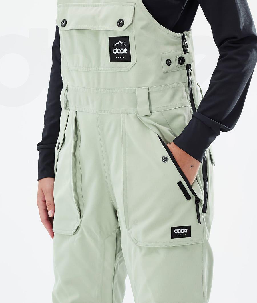 Green Women's Dope Notorious B.I.B W Ski Pants | NZ_D1116