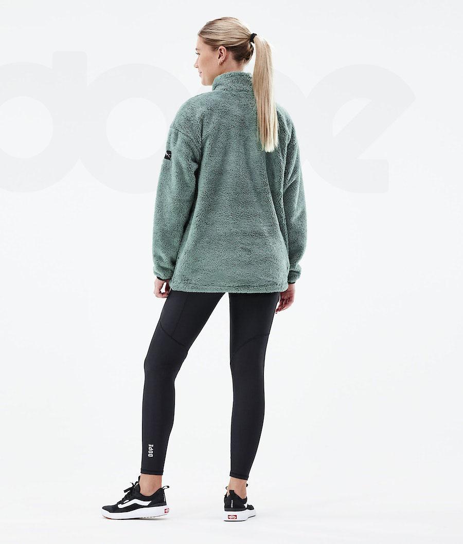 Green Women's Dope Pile W 2021 Fleece | NZ_D2528