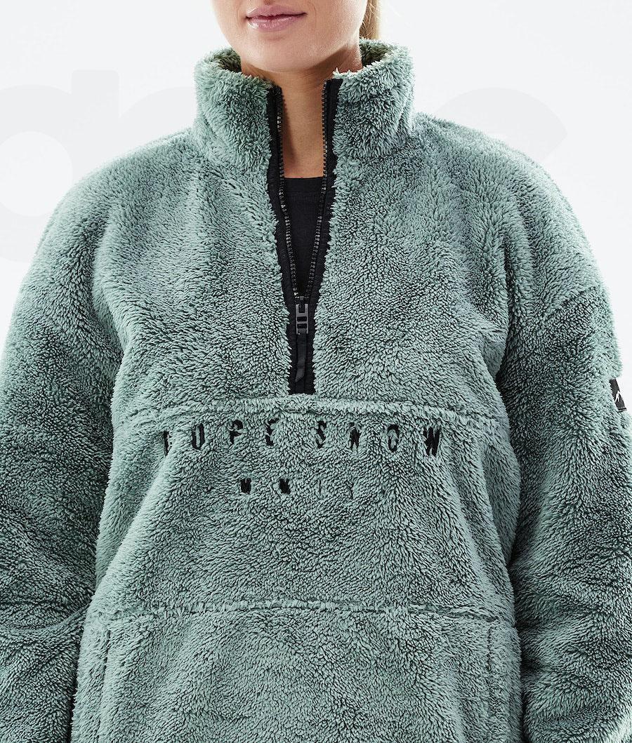 Green Women's Dope Pile W 2021 Fleece | NZ_D2528