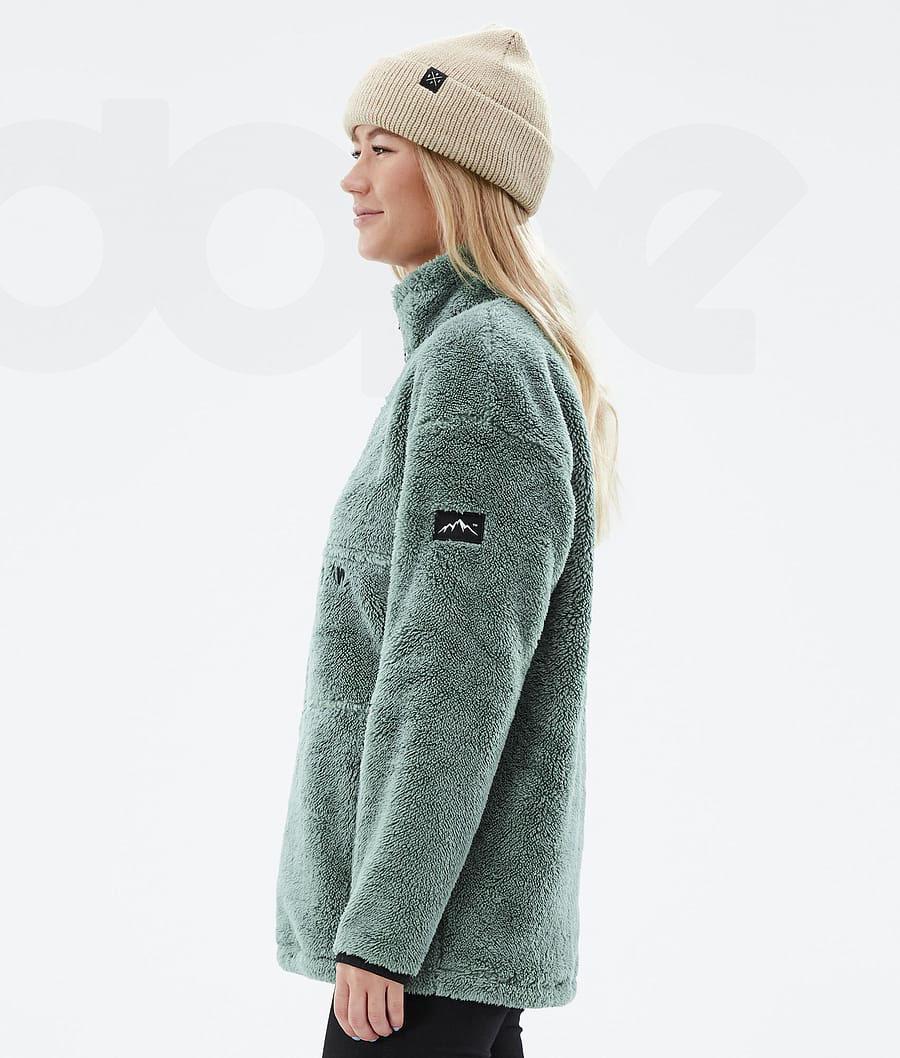 Green Women's Dope Pile W Fleece | NZ_D1464