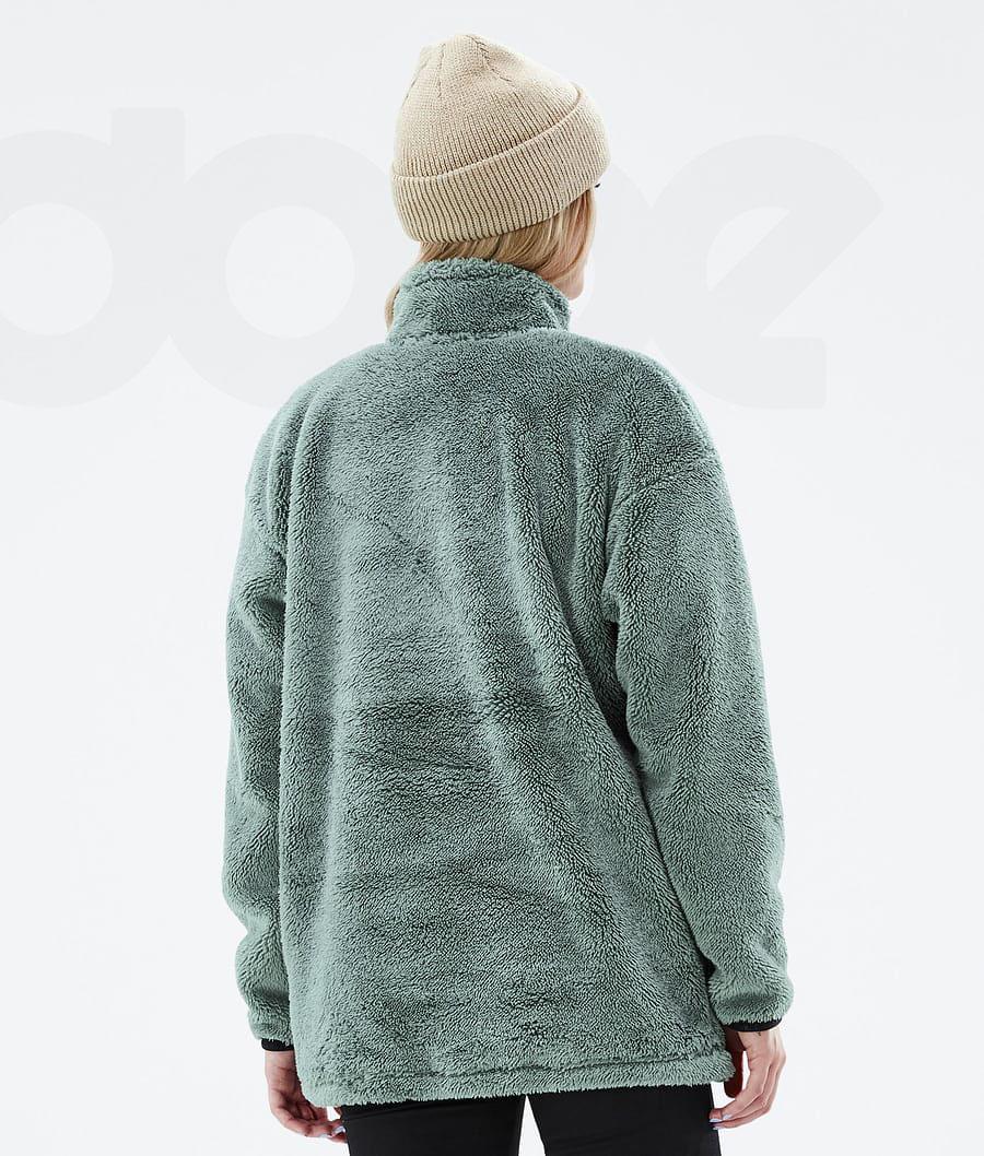 Green Women's Dope Pile W Fleece | NZ_D1464