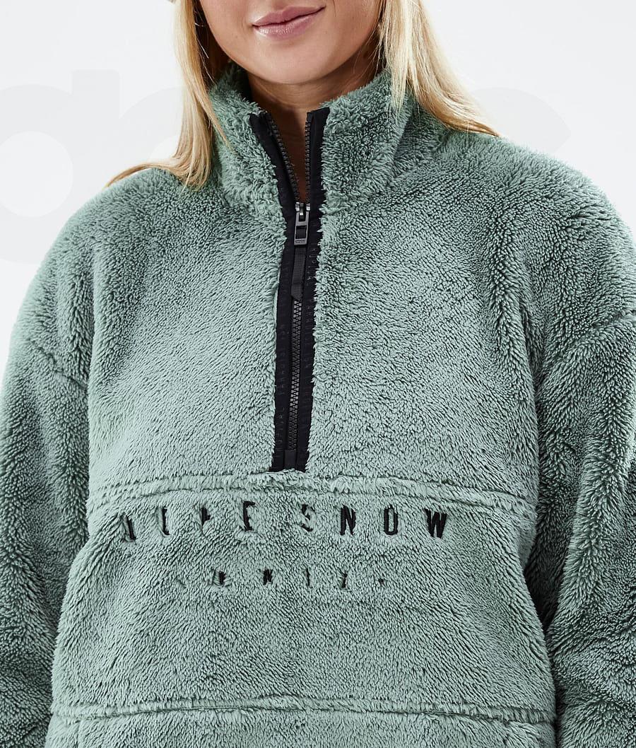 Green Women's Dope Pile W Fleece | NZ_D1464
