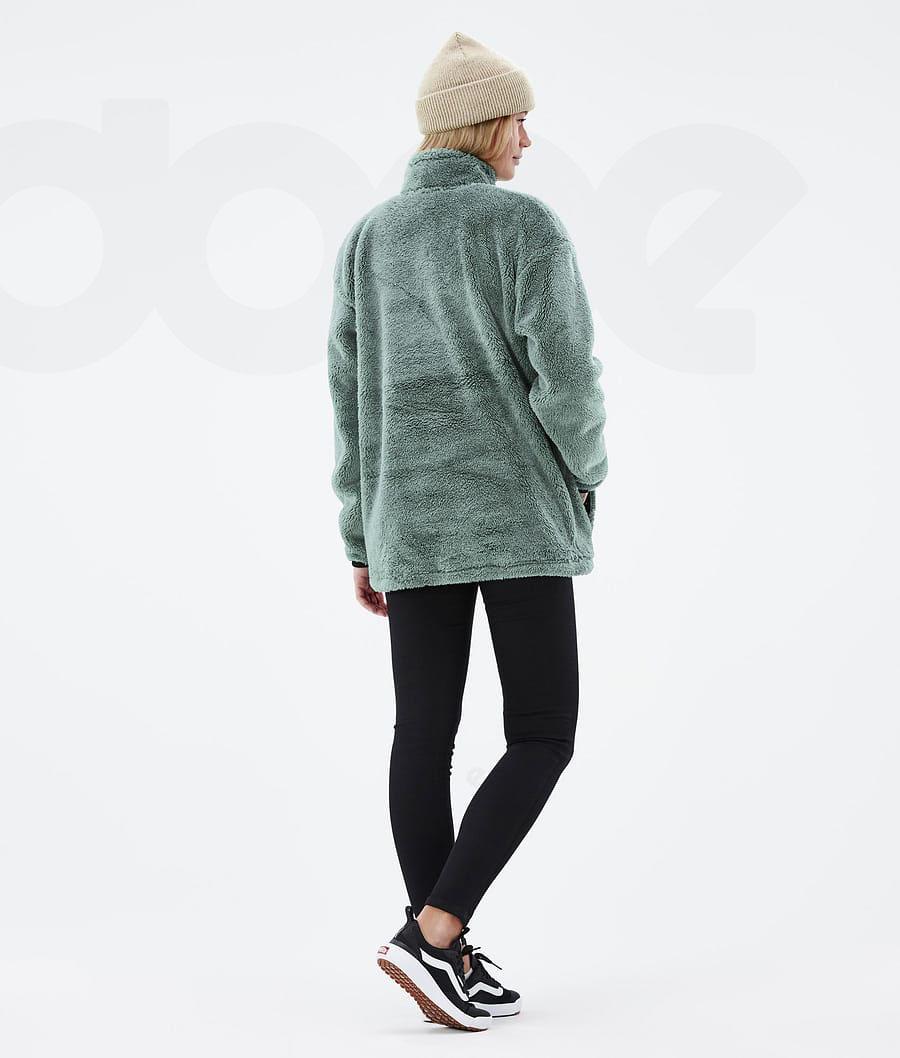 Green Women's Dope Pile W Fleece | NZ_D1464