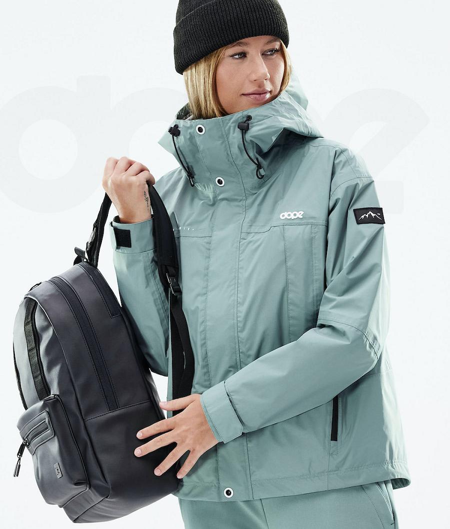 Green Women's Dope Ranger Light W Outdoor Jackets | NZ_D1221