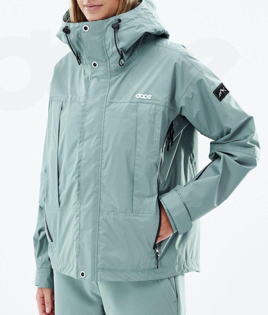 Green Women's Dope Ranger Light W Outdoor Jackets | NZ_D1221
