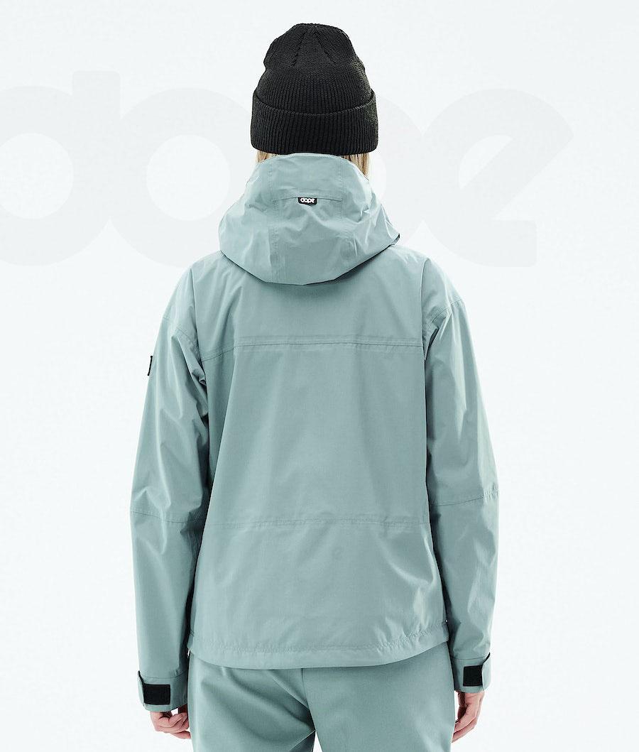 Green Women's Dope Ranger Light W Outdoor Jackets | NZ_D1221