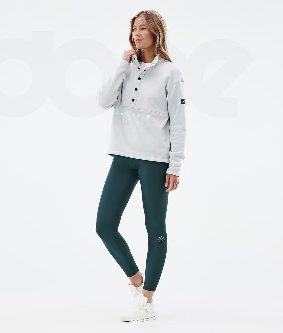 Green Women's Dope Razor Leggings | NZ_D1258