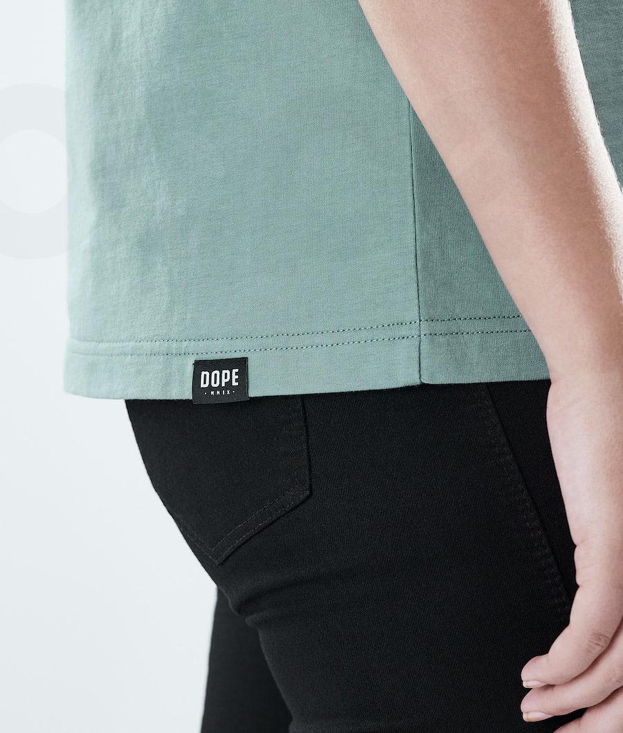Green Women's Dope Regular T-shirts | NZ_D1028