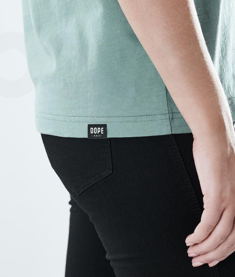 Green Women's Dope Regular T-shirts | NZ_D1658