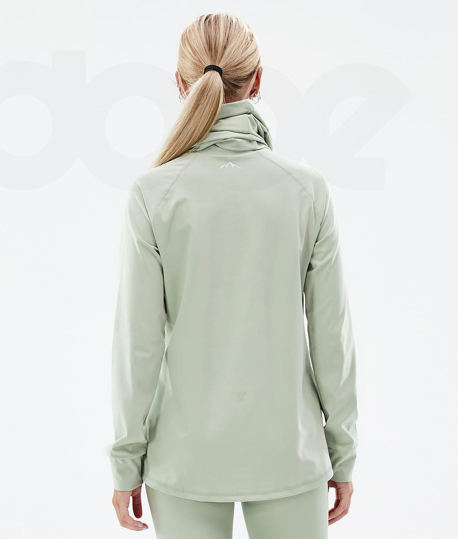 Green Women's Dope Snuggle W Base Layer Tops | NZ_D1171