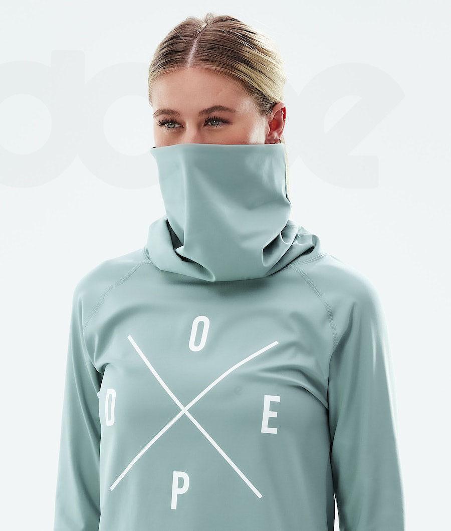 Green Women's Dope Snuggle W Base Layer Tops | NZ_D1367