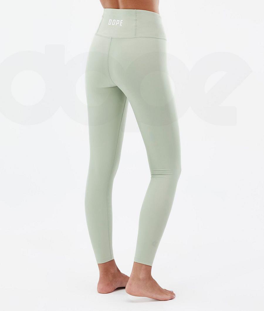 Green Women's Dope Snuggle W Base Layer Pants | NZ_D1572