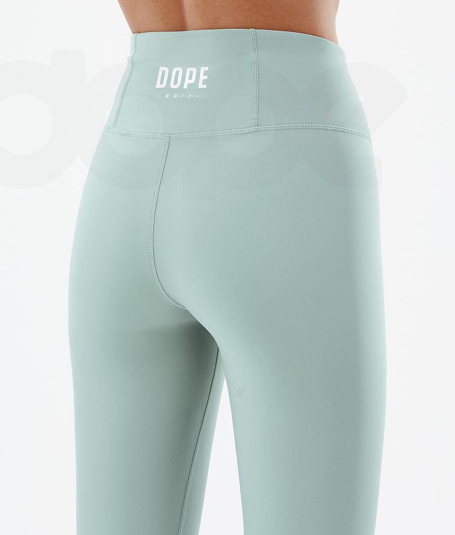 Green Women's Dope Snuggle W Base Layer Pants | NZ_D1712